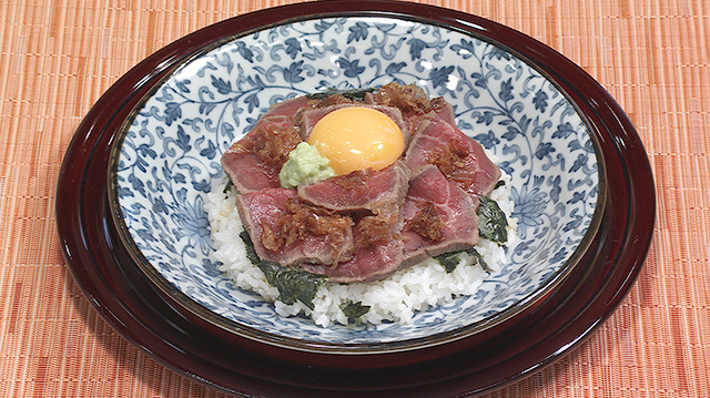 ローストビーフ板前丼