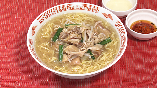 お家で作る　あんかけラーメン