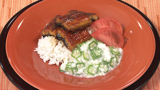 たたきとろろの鰻ご飯