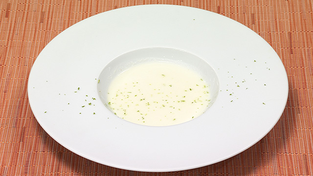 甘麴とじゃがいも麴冷製スープ