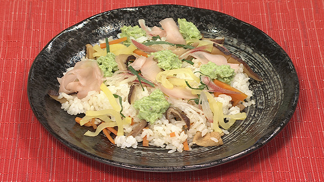 ずんだのちらし寿司