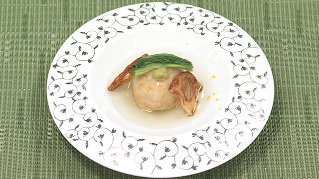 甘麴とレンコンまんじゅう