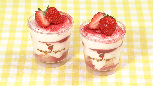 いちごのティラミス