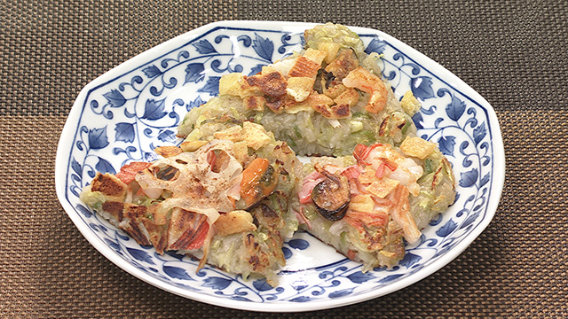 れんこんのお焼き