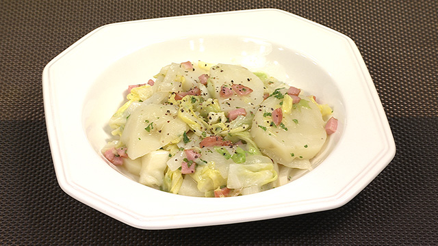 じゃがいものホットサラダ