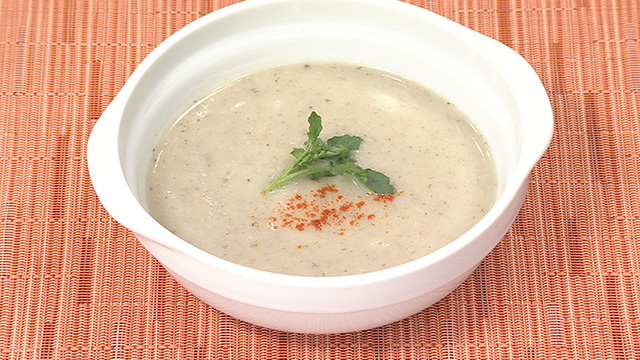 きのこのポタージュ