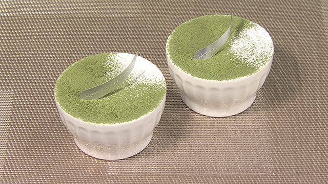 抹茶とあんこの和風ティラミス