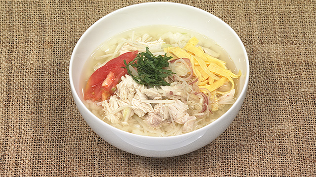 鶏スープごはん