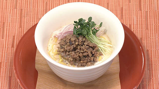和風冷やし味噌らーめん