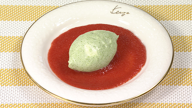 ほうれん草のムース
