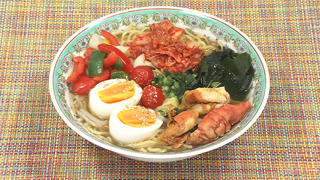ひとりで至福のうちラーメン