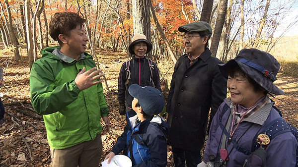 太白山で自然観察