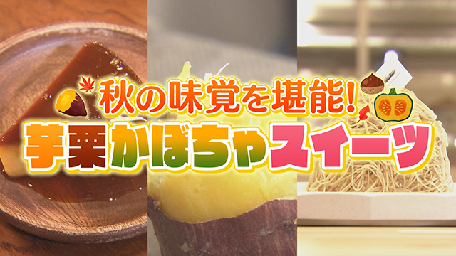 甘くて美味しい！芋栗かぼちゃスイーツ