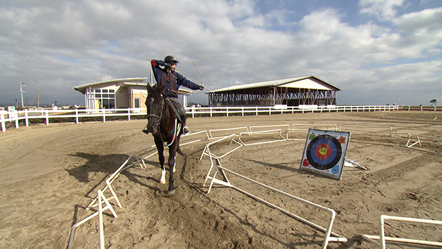 海岸公園馬術場