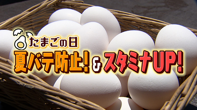 6月9日はたまごの日!夏バテ防止!&スタミナUP!