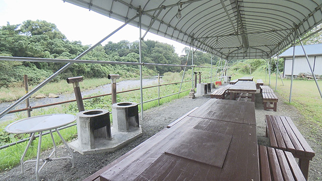 元祖仙台いも煮会場広瀬川