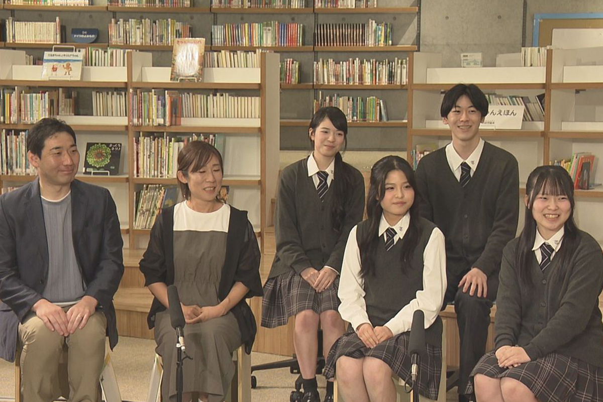 番組に出演する富谷市民の皆様