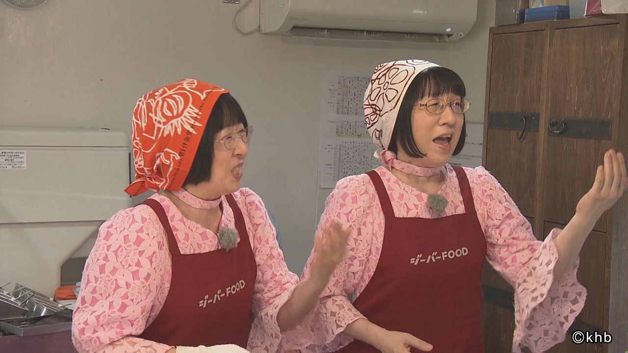 とみやどでグルメを楽しむ出演者