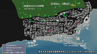 “住民100人の避難を見える化最大の被災地・石巻で起きたこと