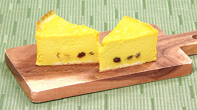 カボチャのチーズケーキ